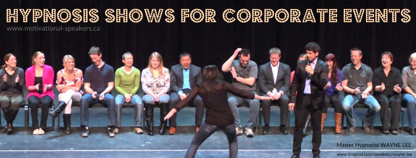 Hypnosis shows for corporate and special events