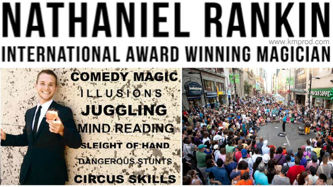 Magician Nathaniel Rankin